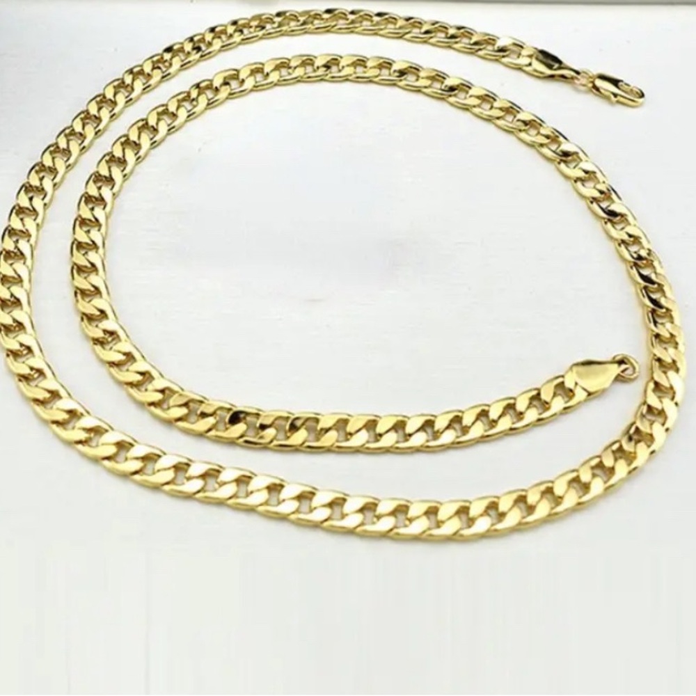 18k Gold Plated Necklace - NWOT- 20”